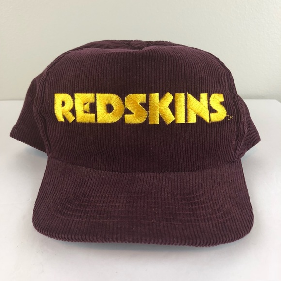 Washington Redskins Vintage Corduroy Snapback Hat
